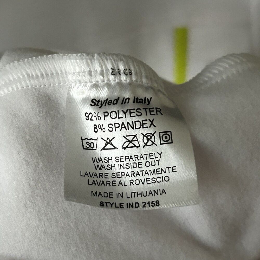 rh+ Women's Pullover Jacket Size Large White Green Accents Polyester Ski Base - Picture 7 of 10